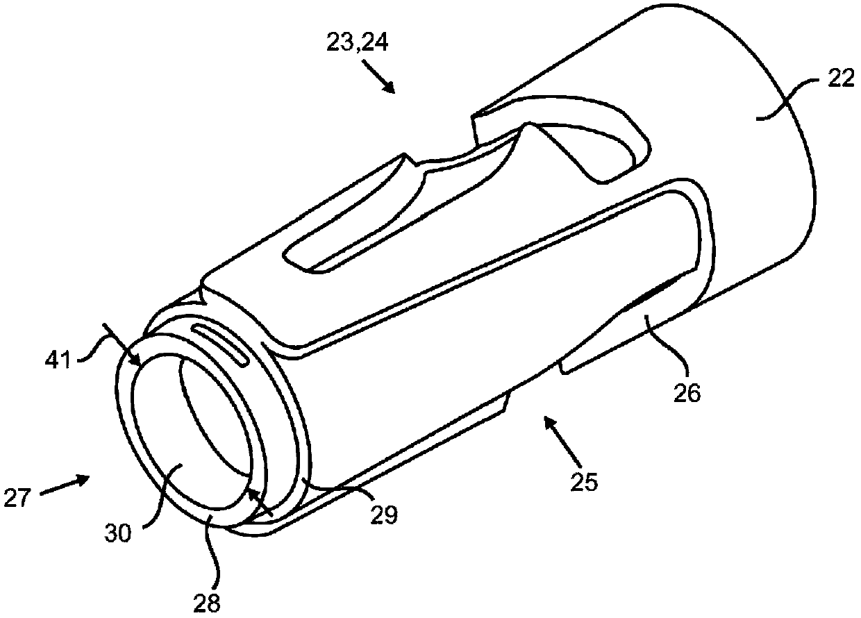 Safety device for prefilled syringes, comprising Anti-triggering mechanism