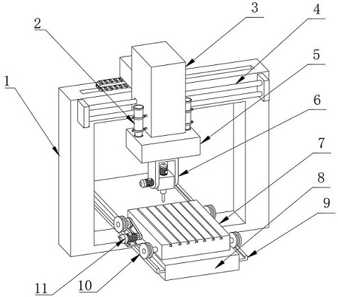 A high-precision intelligent numerical control machine tool