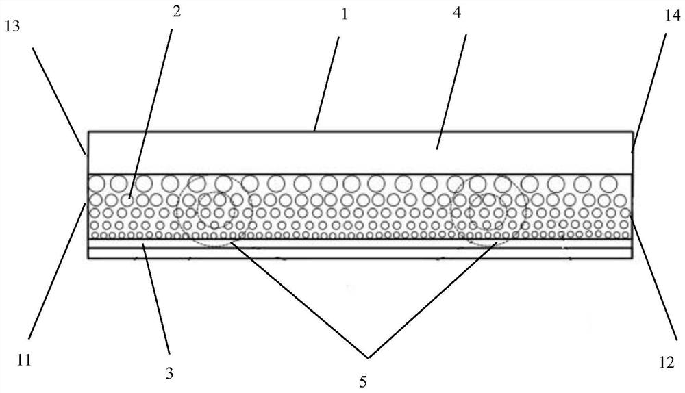 Porous medium liquid film small-channel cooling device