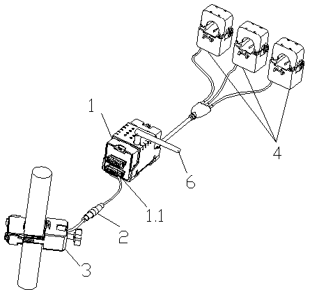 Intelligent multi-loop environmental protection monitoring device