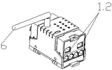 Intelligent multi-loop environmental protection monitoring device