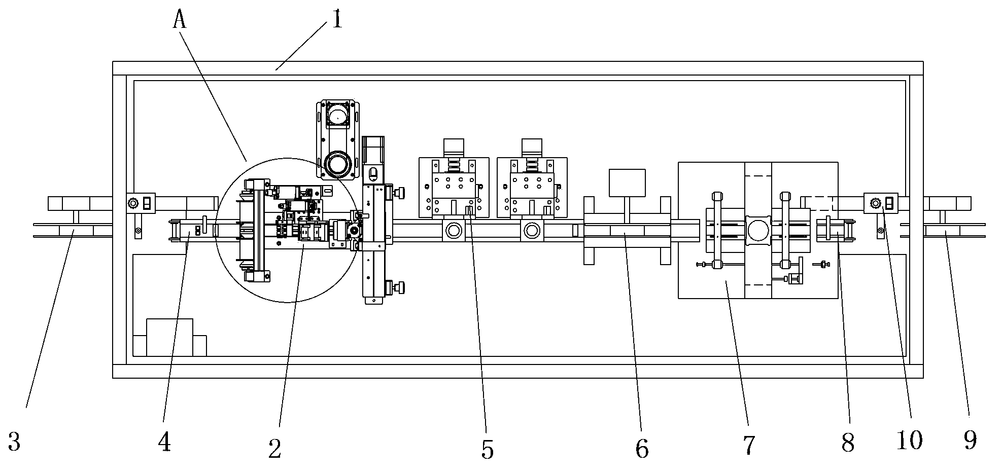 Method and device for biface chip tin soldering glue preparation