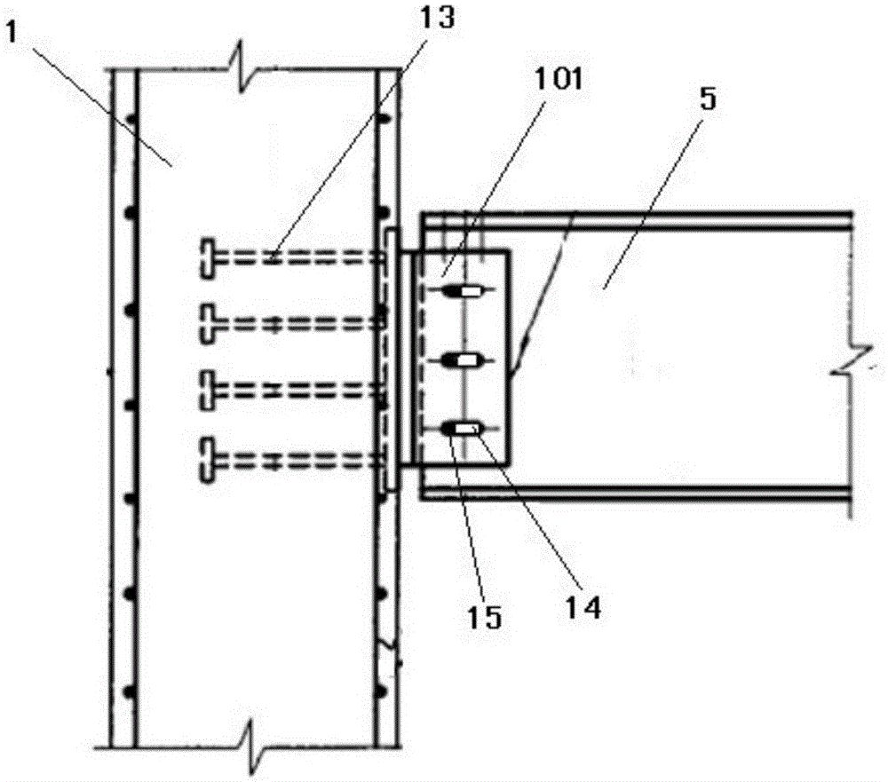 Seamless design method and structure for main workshop of ultra-long steel structure for medium and large thermal power plant