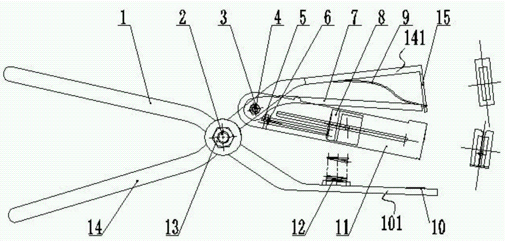 Handheld portable pincers for bundling reinforcing steel bars