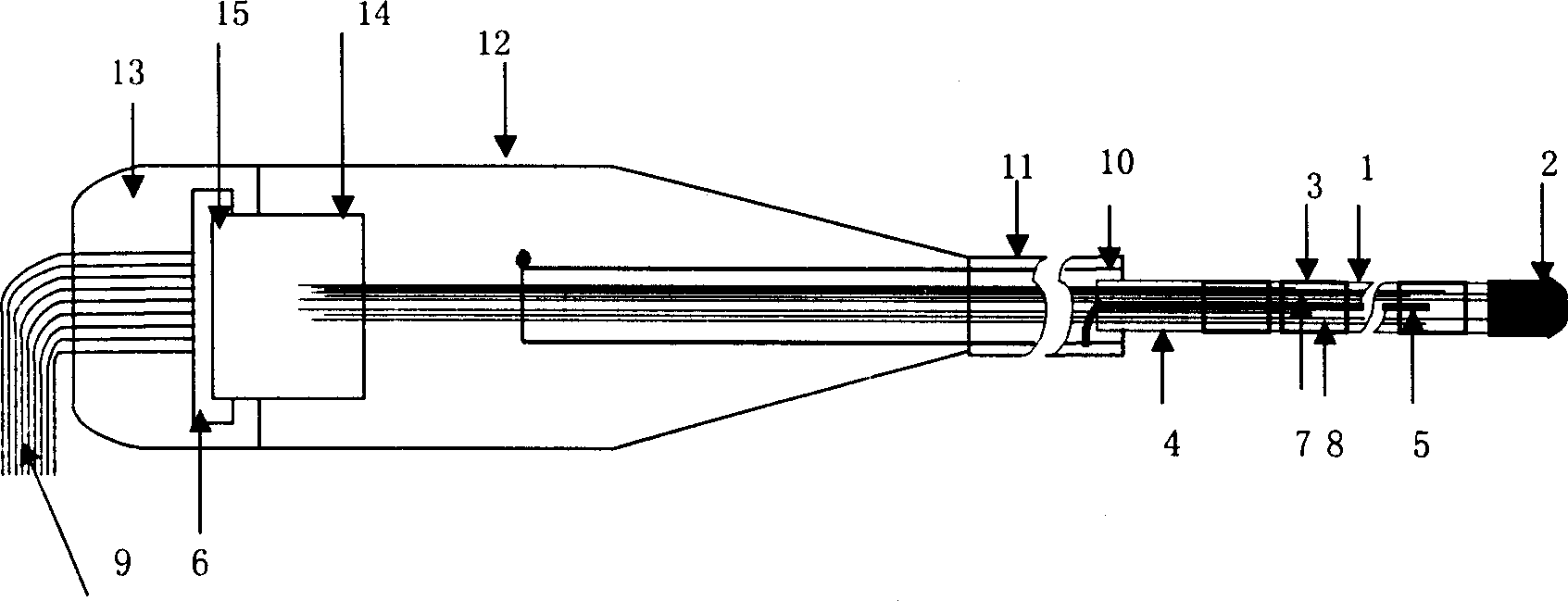 Radio frequency ablation electrode for treating atria fibrillation