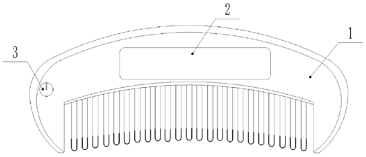 Intelligent wood comb