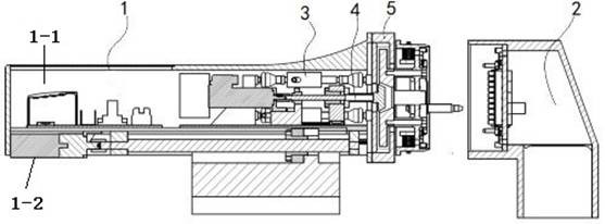 Six-degree-of-freedom self-adaptive pose adjustment docking device and method based on gas spring