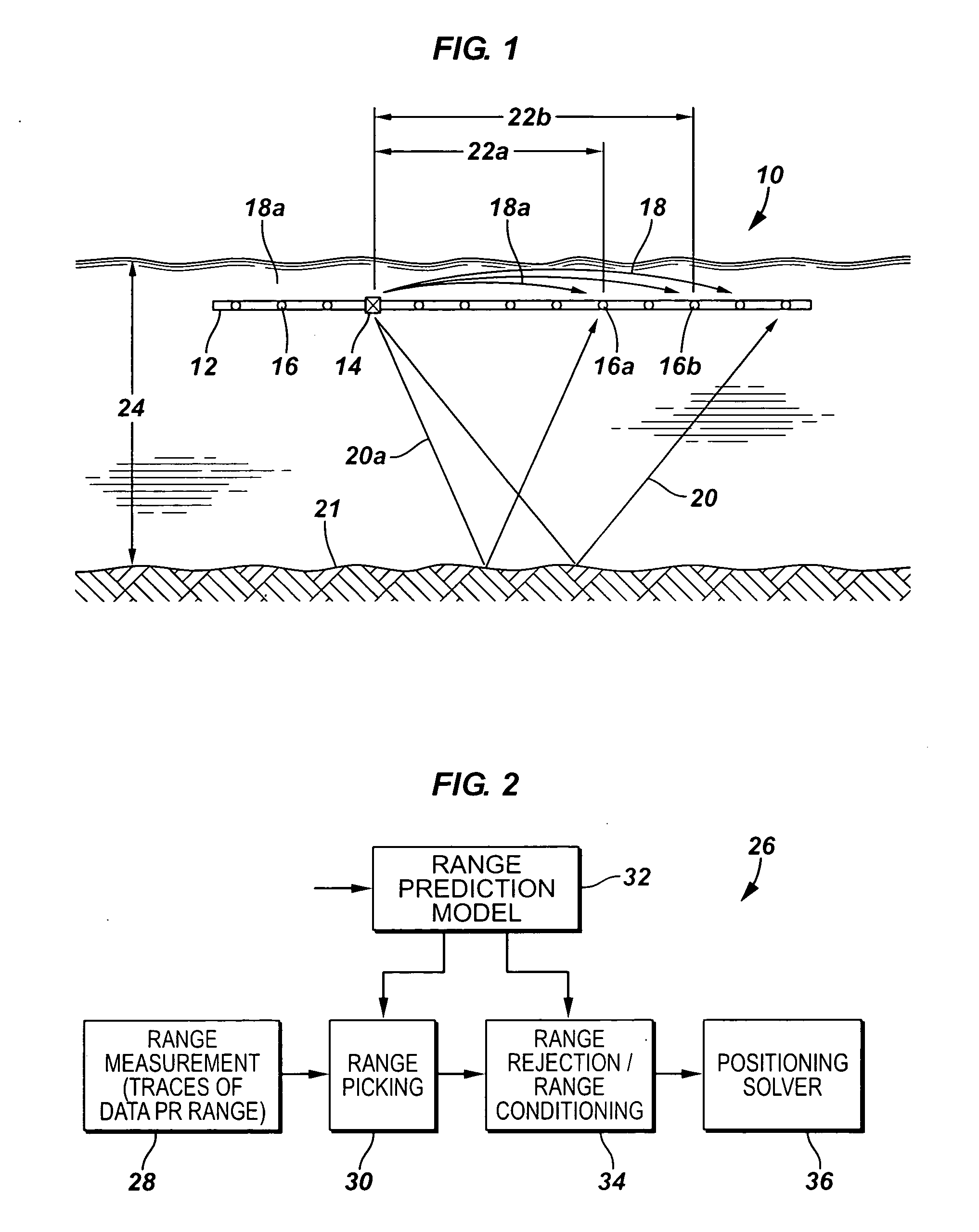 Methods of range selection for positioning marine seismic equipment