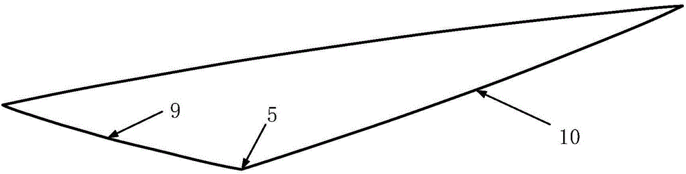 Design method for three-dimensional internal rotary inlet based on complete flow direction suction