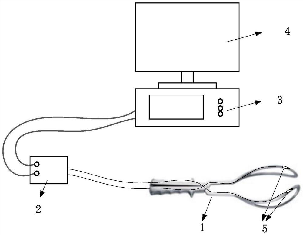 Novel visual obstetric forceps system