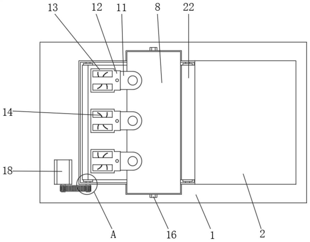 A drying device for a watermarking machine