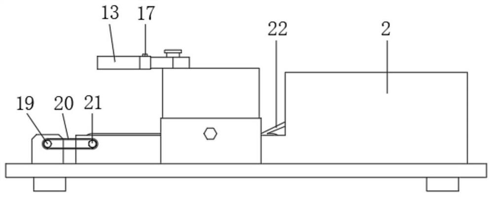 A drying device for a watermarking machine