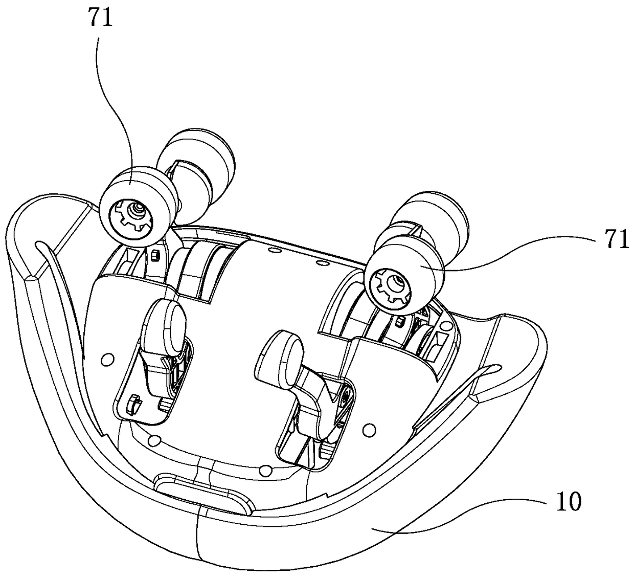 Massage machine core