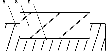 Monitoring equipment fixing device with vibration reducing function