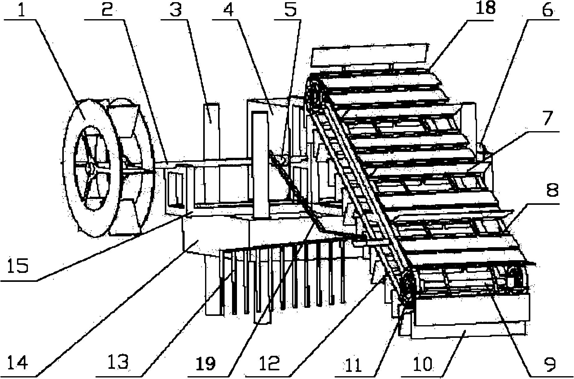 Cleaning machine for waste floating on water surface