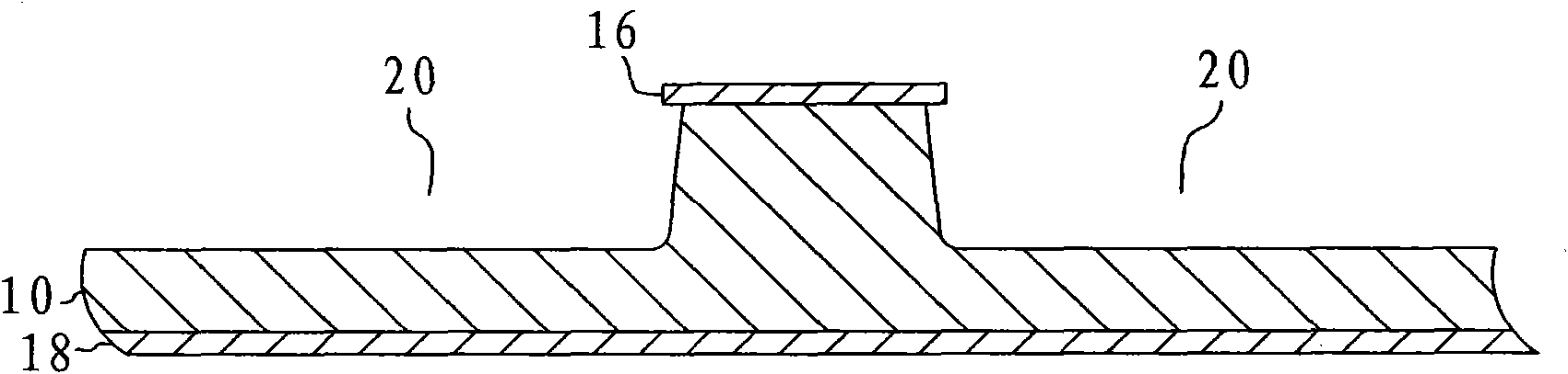 Semiconductor chip assembly with post/base heat spreader and substrate