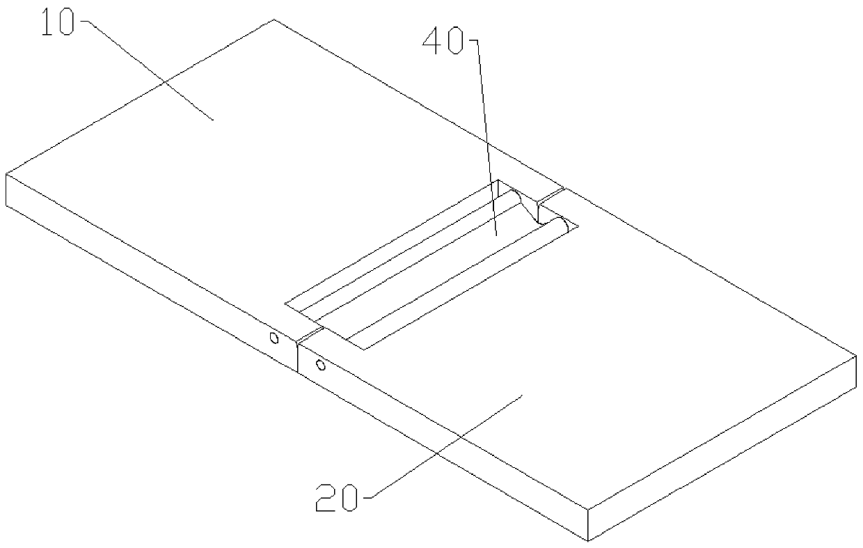 Display screen folding structure