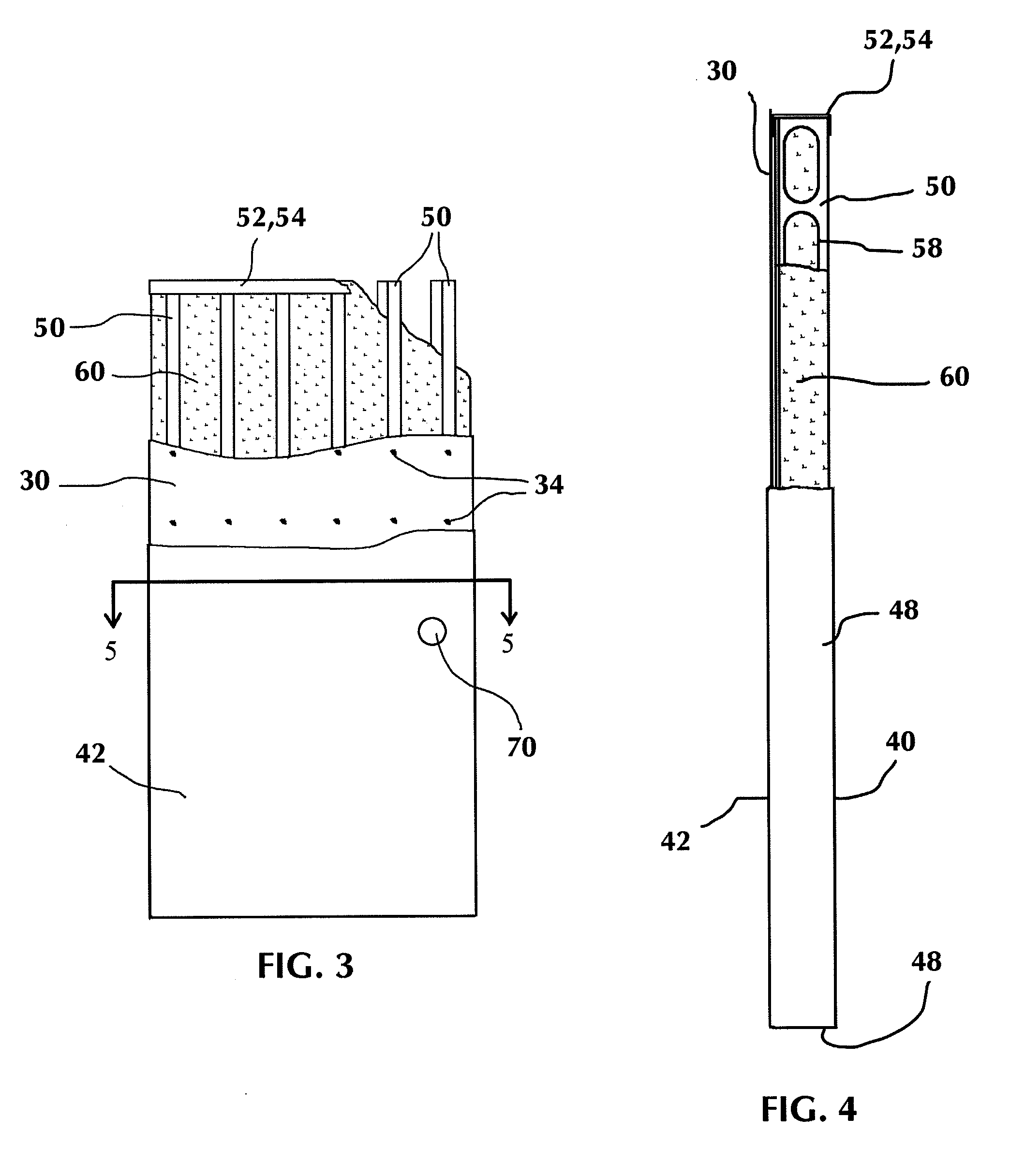 Insulated door and method of making same