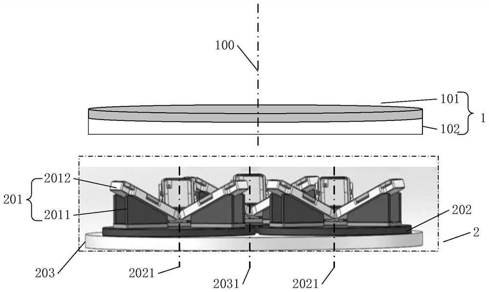 Single-color gradient film and preparation method, cover plate, device and application thereof