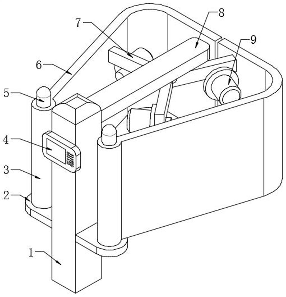 An integrated circuit chip picking robot