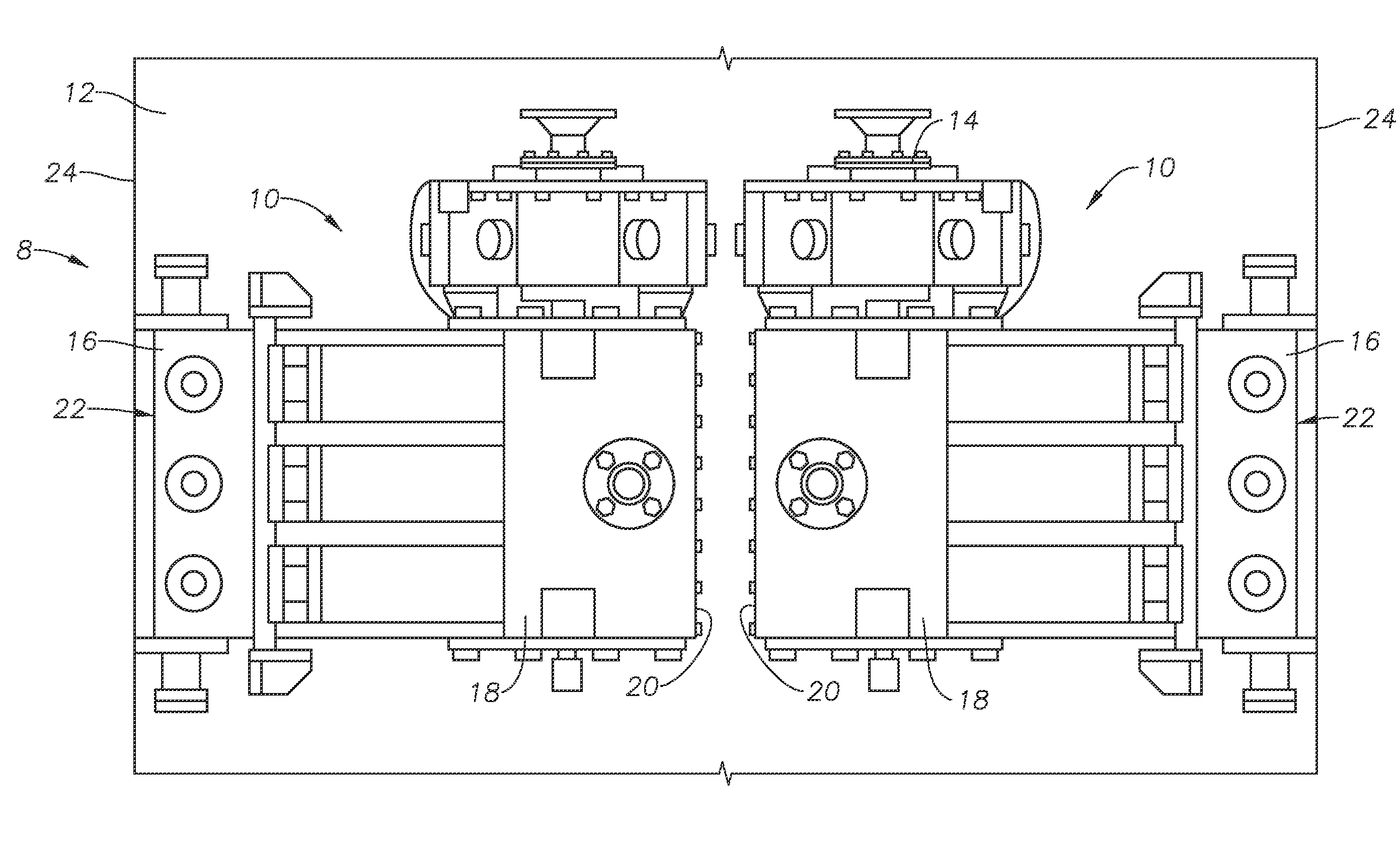 Short Length Pump Having Brine Resistant Seal and Rotating Wrist Pin and Related Methods