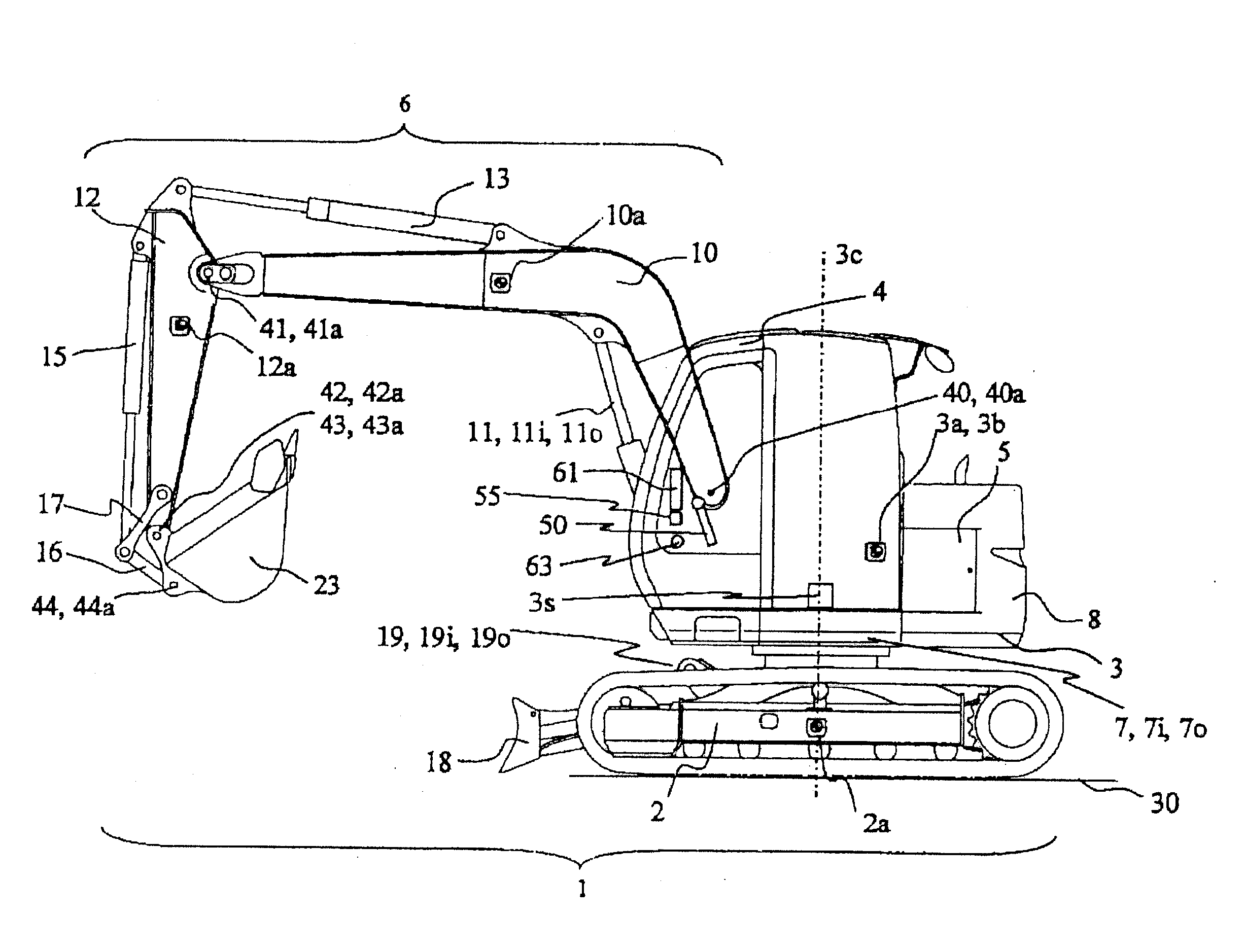 Operation machine