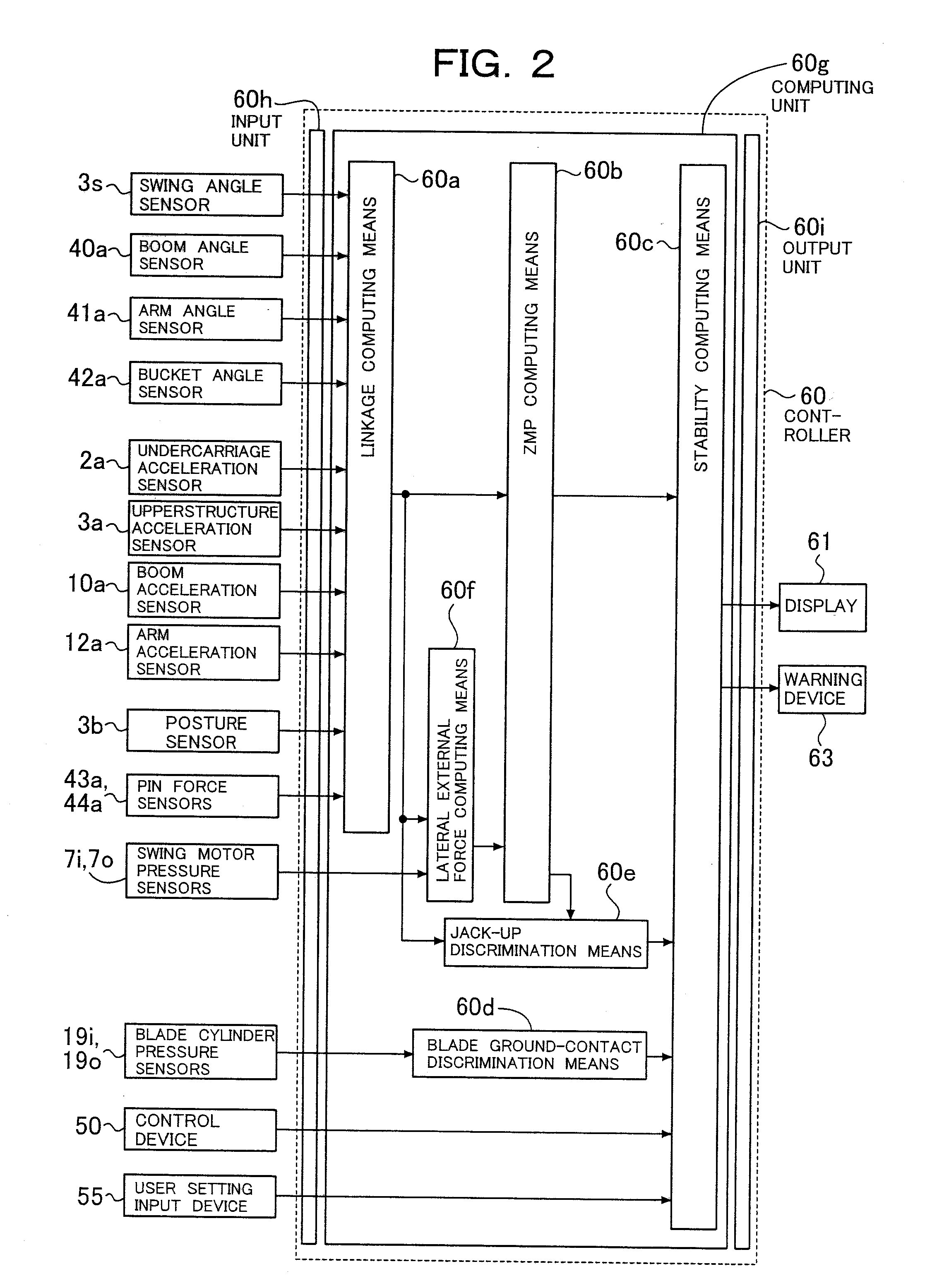 Operation machine