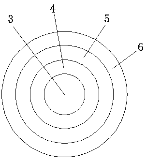 A refractory shield cable for computer control