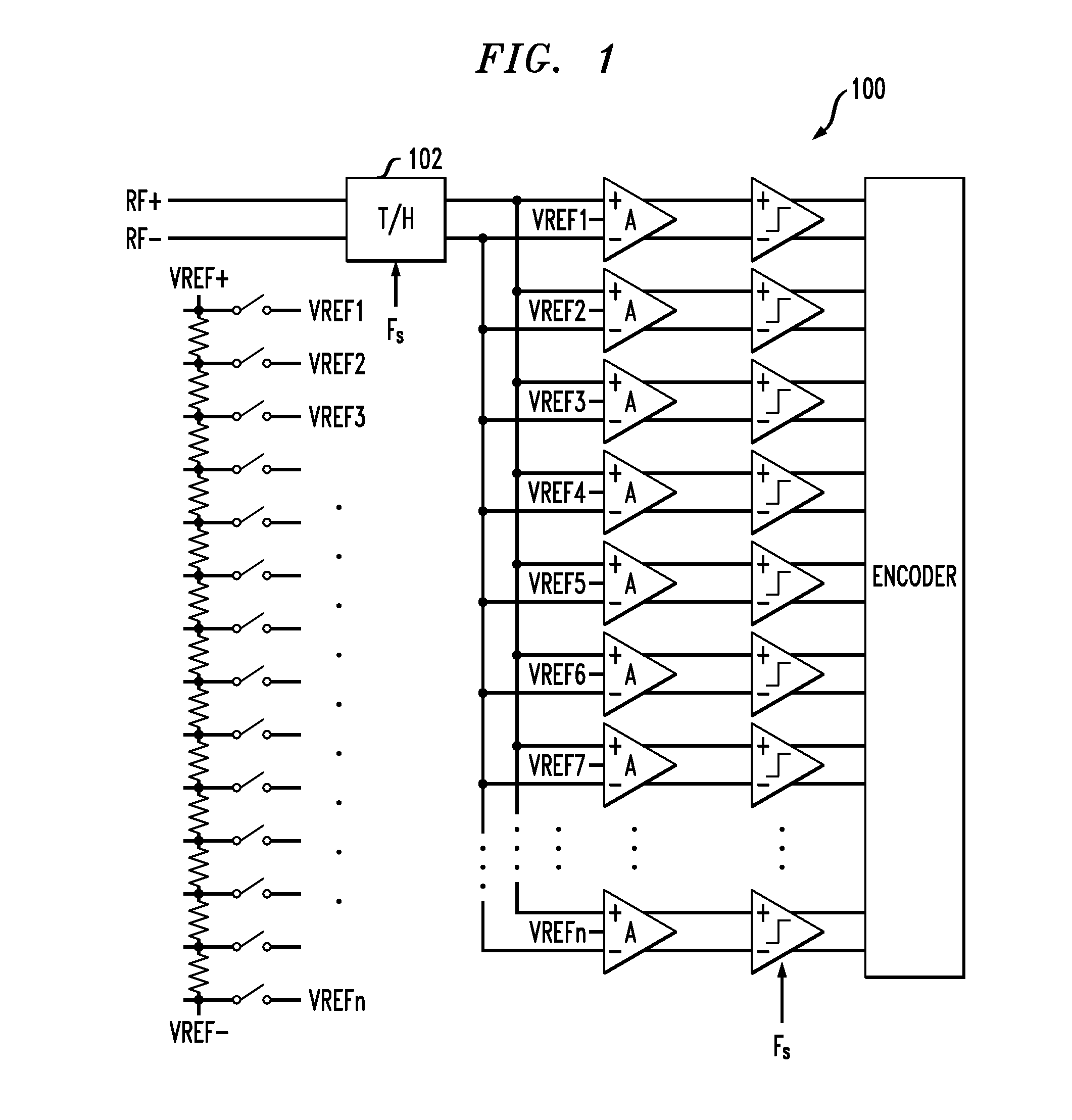 Track and hold amplifiers and digital calibration for analog-to-digital converters