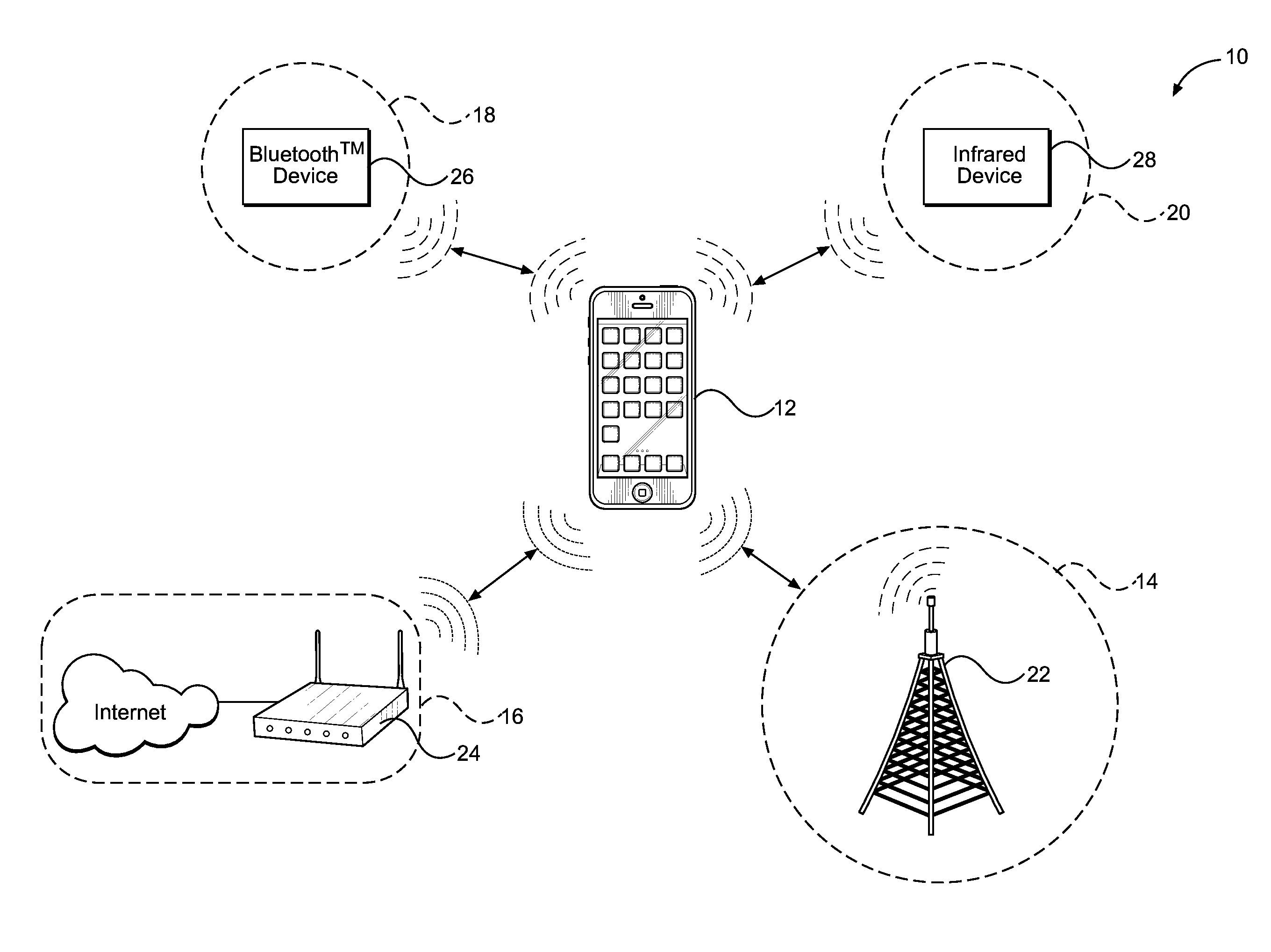 Adjusting application parameters for interference mitigation