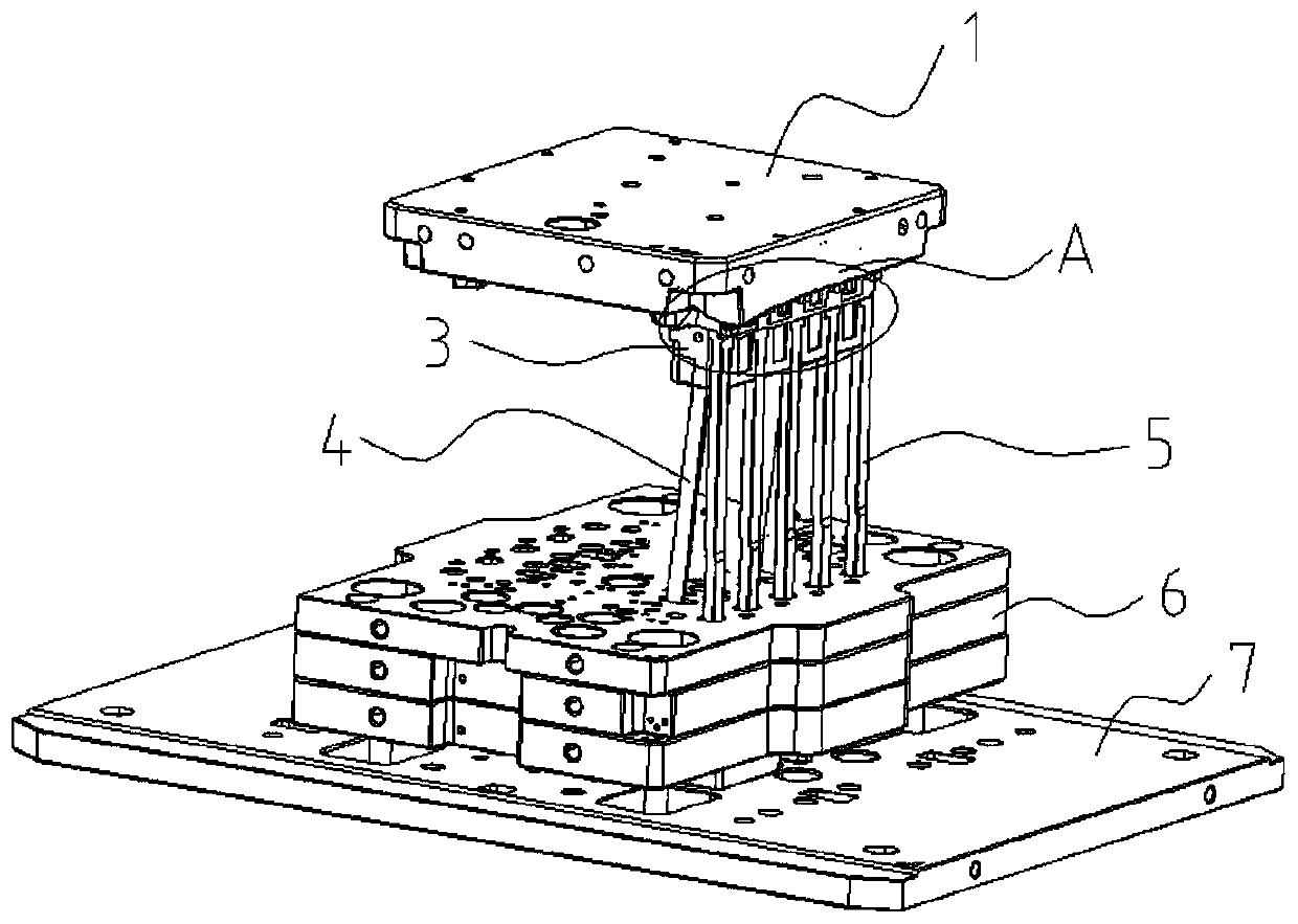 Precise control production process of automobile airbag cover