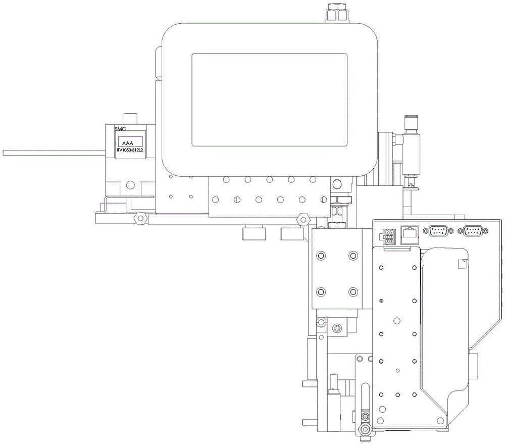 A multifunctional machine for glass cutting, coding, engraving and thickness measurement