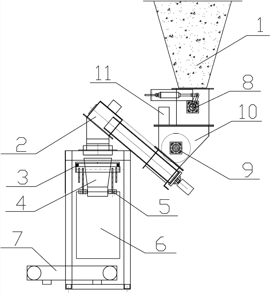 Precise packing scale for powdered materials