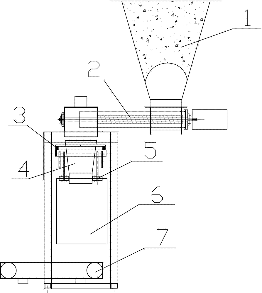 Precise packing scale for powdered materials