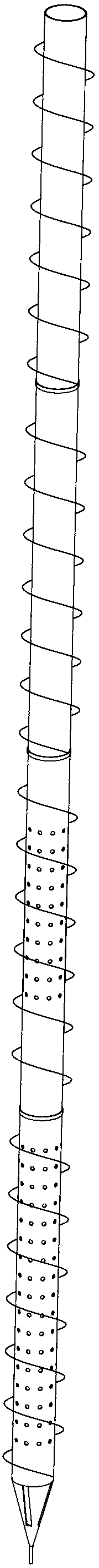 Novel downhole pipe