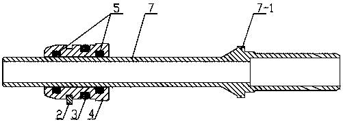 Spray gun provided with valve sealing structure