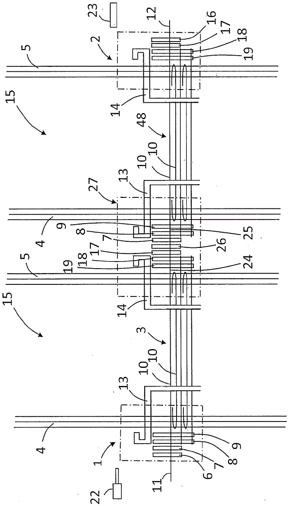 Selvedge forming device for a weft thread