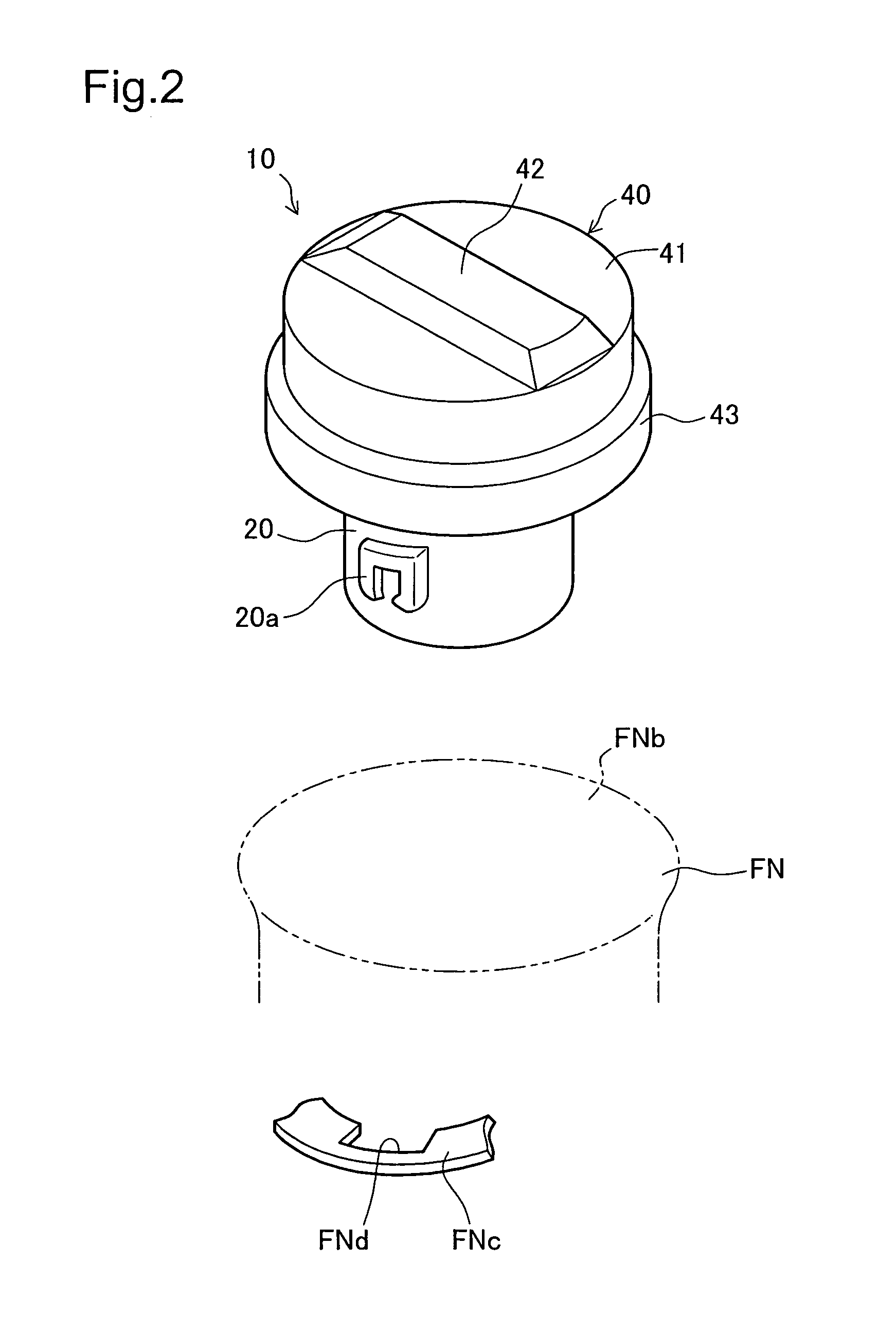 Cap device