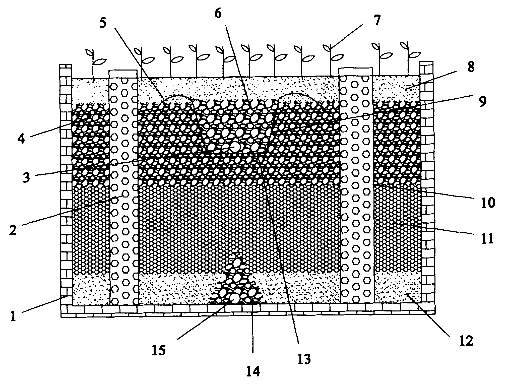 Blocking-proofing fast infiltration system