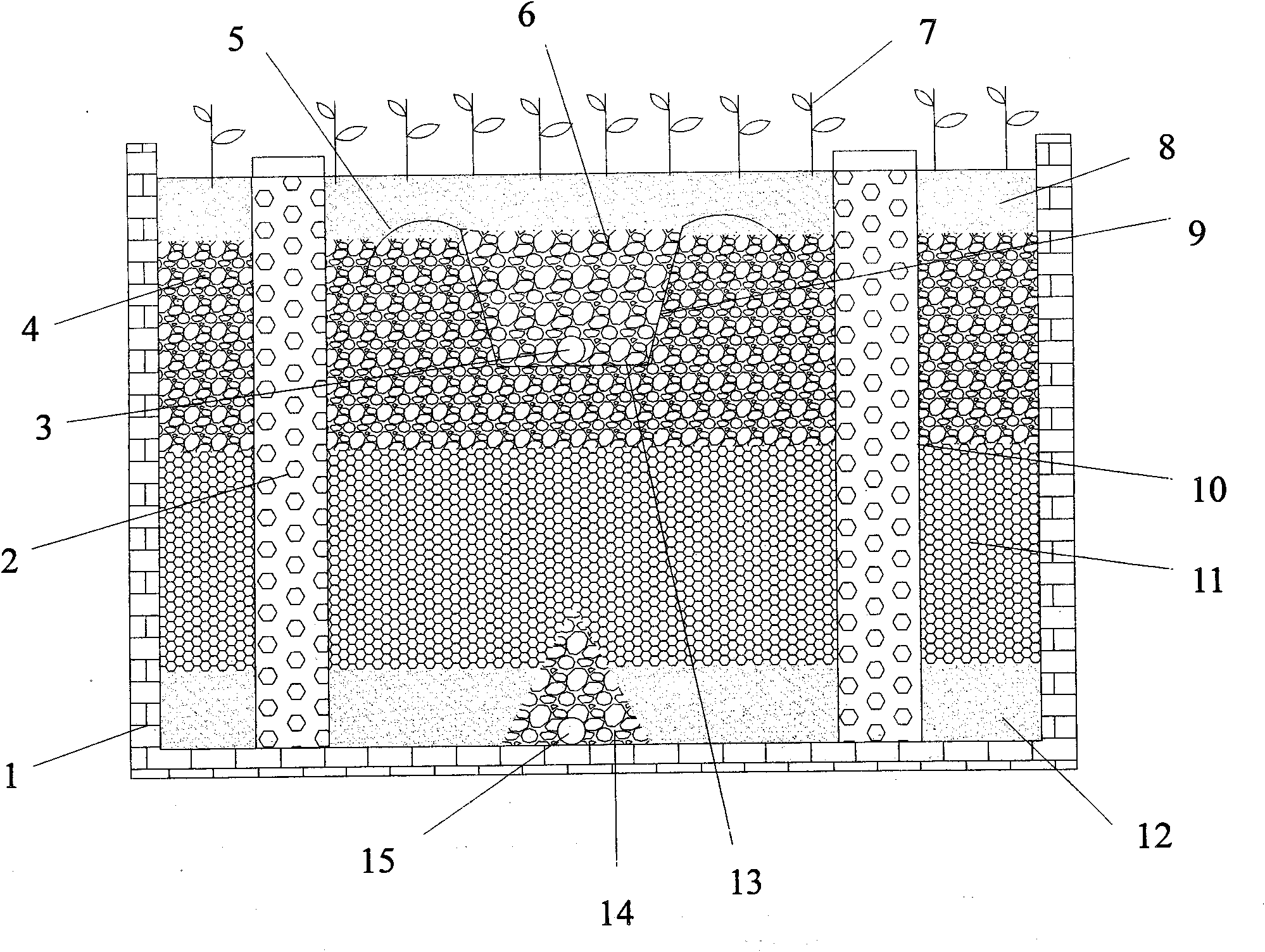 Blocking-proofing fast infiltration system