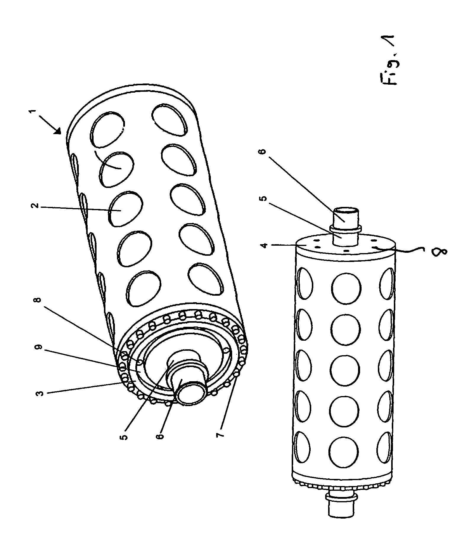 Mould drum and cleaning apparatus for a mould drum