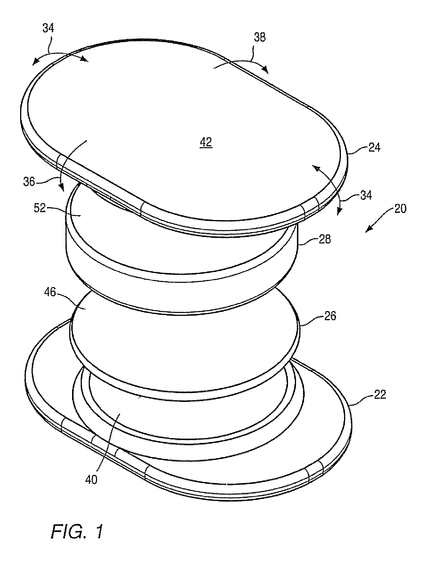 Spinal disc implant