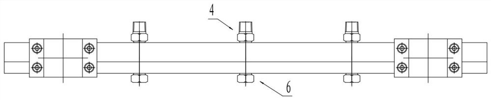 A curtain spray atomizing dust suppressor