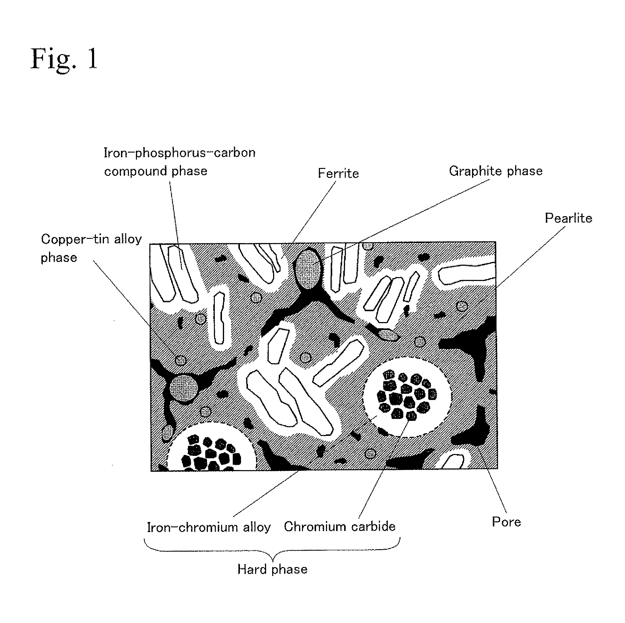 Sintered valve guide and production method therefor