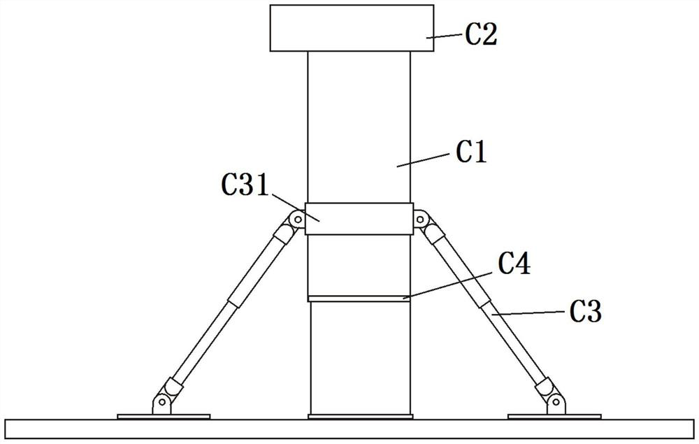 Pretreatment device for pesticide residue detection