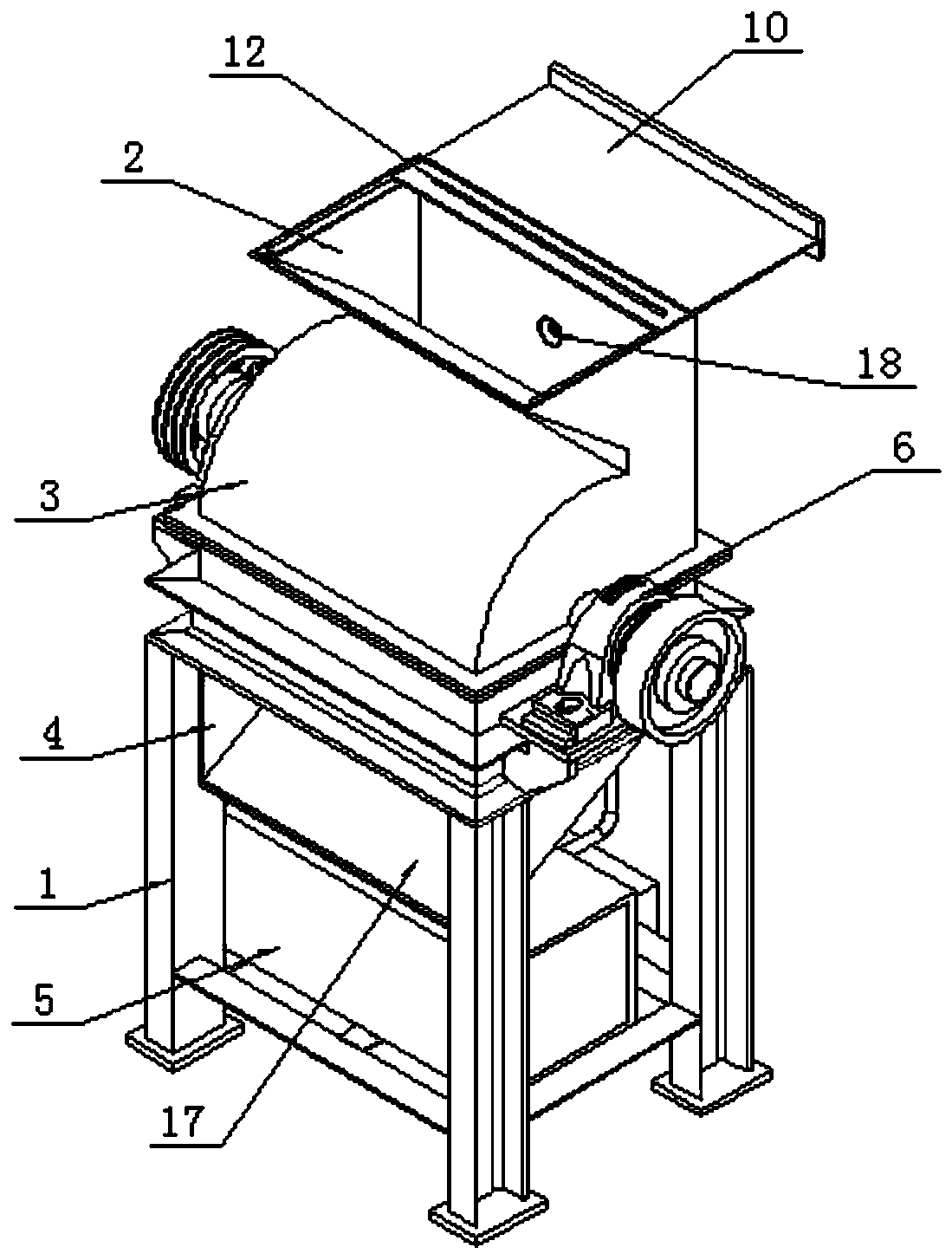 Diversified water-immersed treatment equipment for chemical experimental drug waste