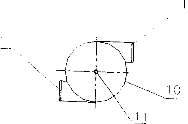 Method and equipment for integrated stack gas desulfurization and dust removal of circulating fluid bed in damp dry type