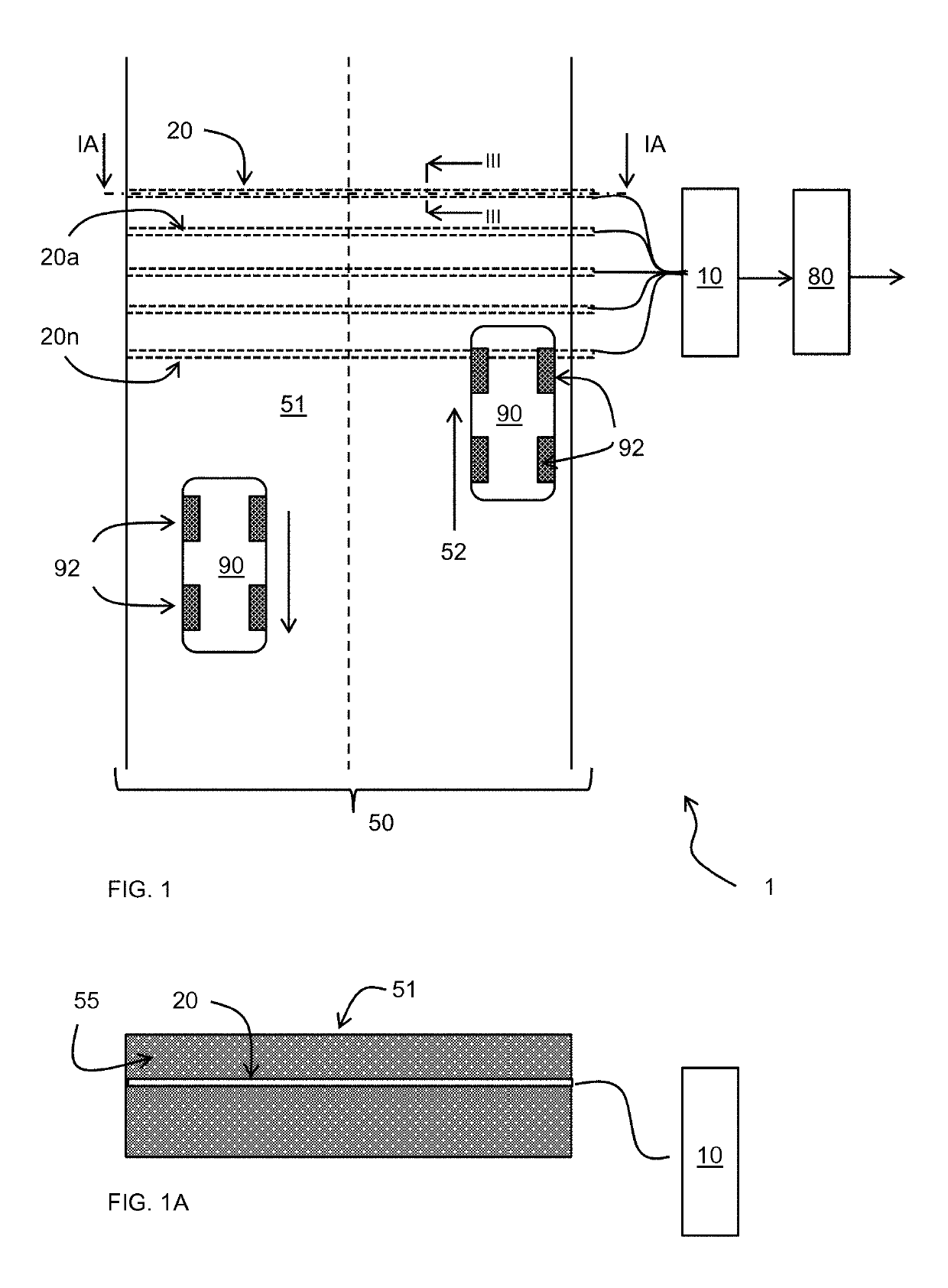 Fiber-optic based traffic and infrastructure monitoring system