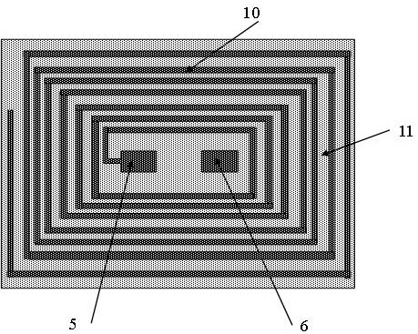 A kind of LC composite mems pressure sensor and preparation method thereof