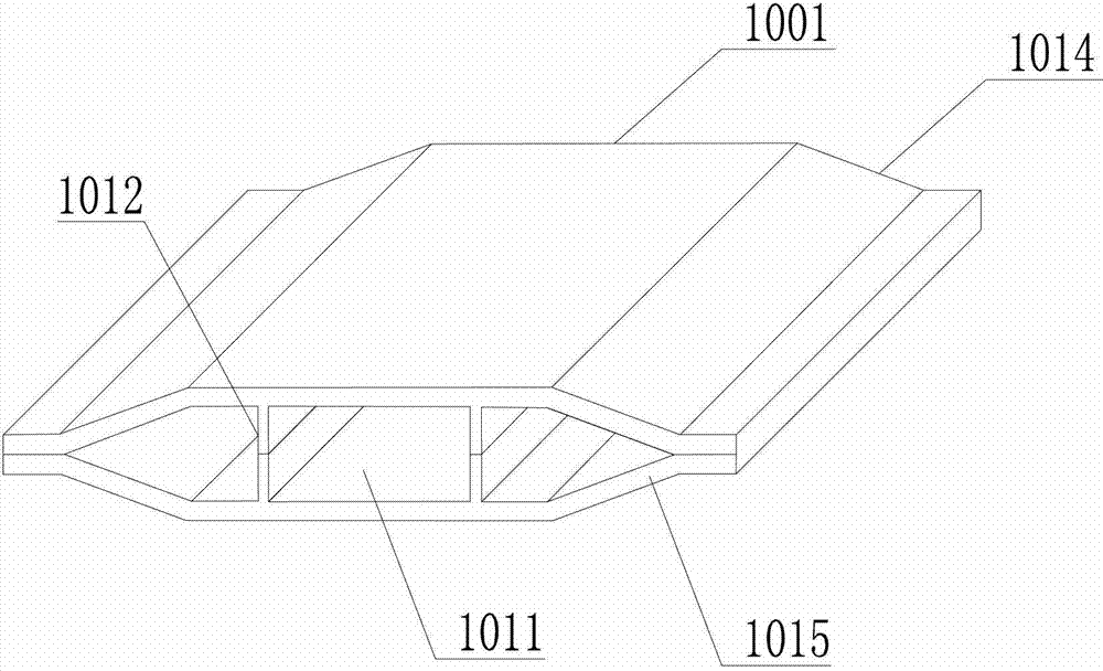 Hollow sandwich structure and manufacture method thereof